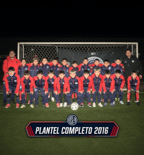 1 plantel completo 2016